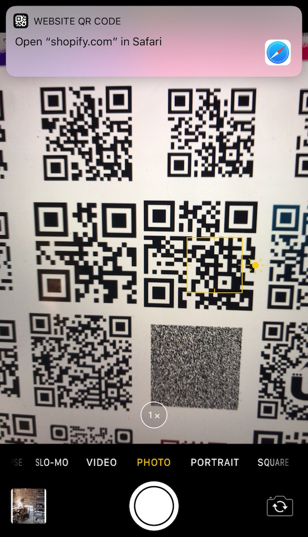 qr code apple