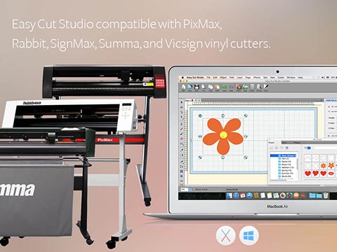 Easy Vinyl Cutter Software Now Compatible With Summa Pixmax Rabbit And Vicsign Cutting Plotters Whattheythink