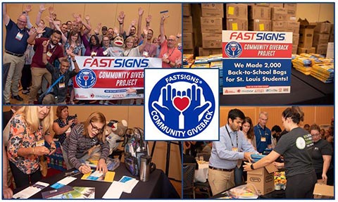 Fastsigns Franchisees And Vendors Give Back To St Louis Schools