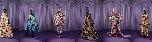 Packed with Print, Color, and Creativity, Richard Quinn Delivers AW21 Fashion Through a Cinematic Lens