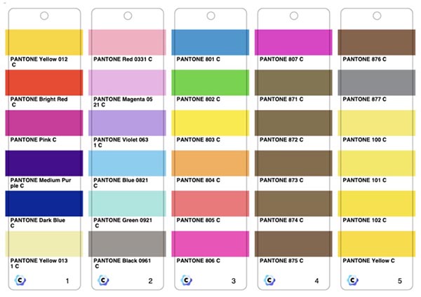 GMG ColorBook for digitally-printed Pantone colors