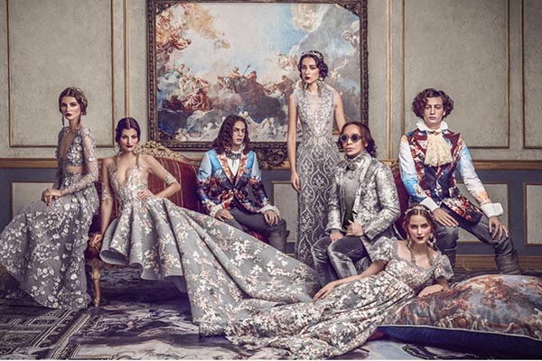 Michael Cinco, the Grand Master of Dubai’s Elite Fashion Scene, Adds a Sophisticated Twist of Print with Epson