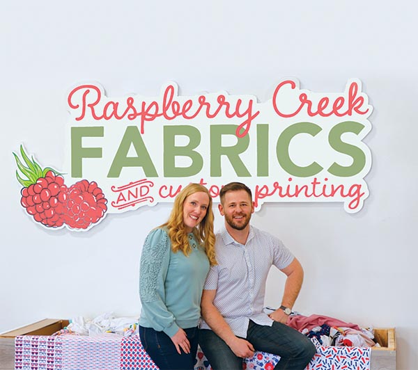 Two Steps Forward: Raspberry Creek Fabrics Patents a Unique Process for Digital Textile Printing