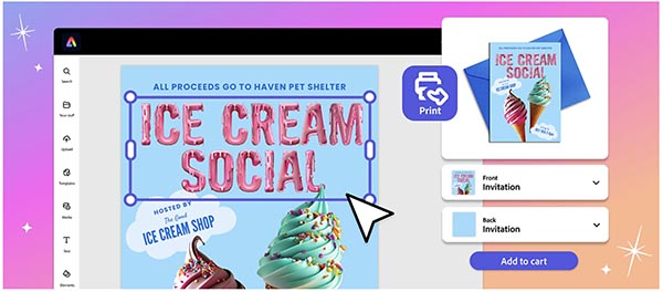 Adobe Adds Integrated Print Capability to Adobe Express