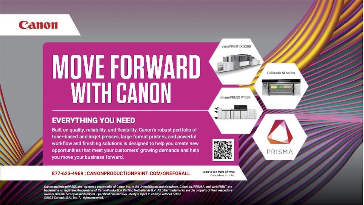 Move Forward with Canon