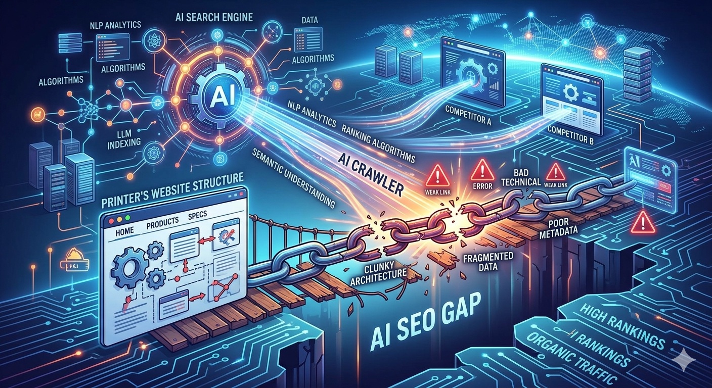 Why Printer Websites Are the Weak Link in AEO