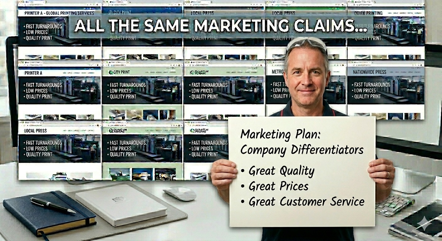 What Makes Your Print Shop Different? (Quality, Service, and Price Don't Count)