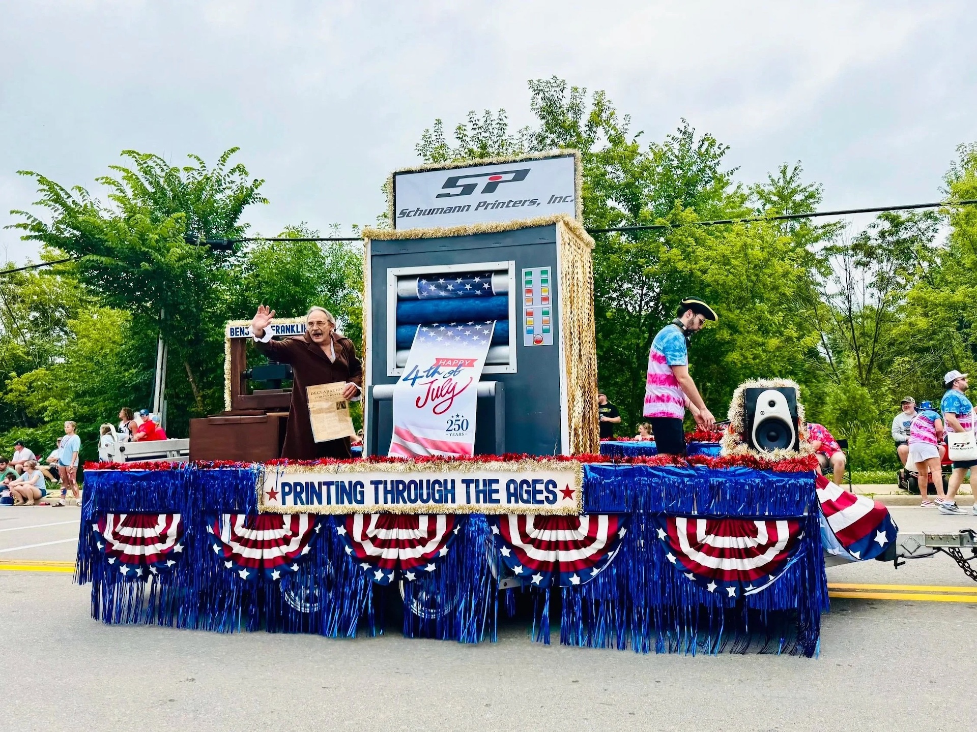 Want Community-Wide Visibility? Try a Fourth of July Float