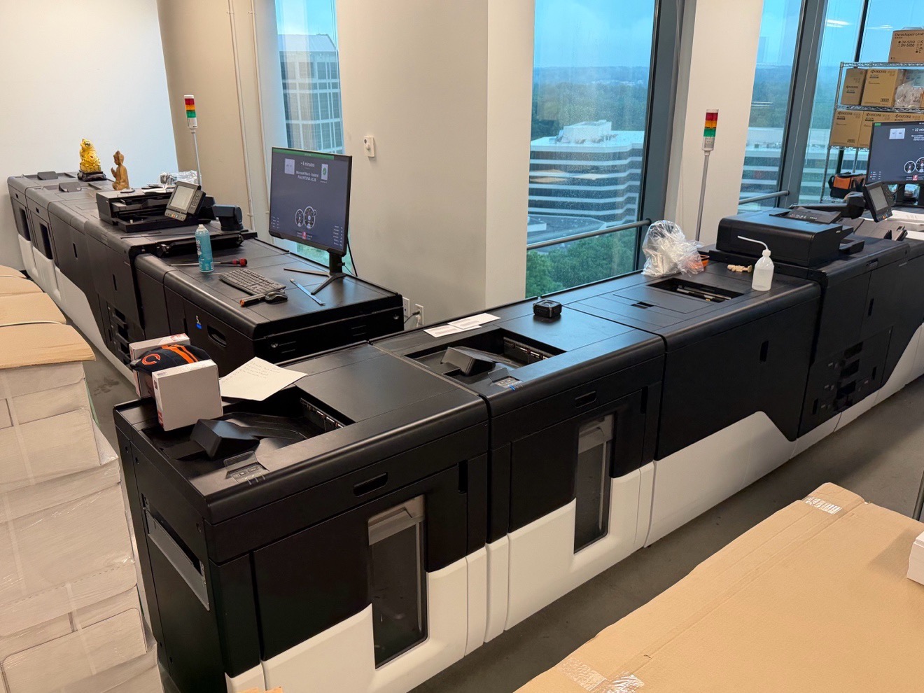 Replacing 100 Laser Printers with Kyocera TASKalfa Pro 15000c