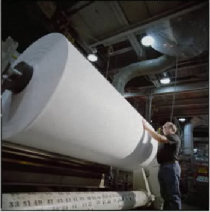 Finch Paper Mill - Paper Rolls