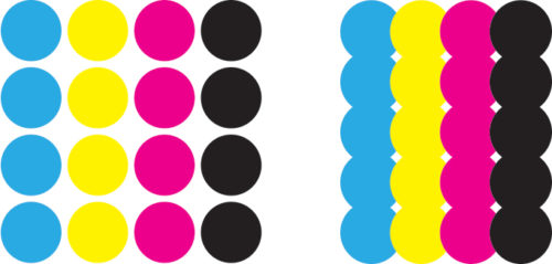 Inkjet Drops controlled and uncontrolled