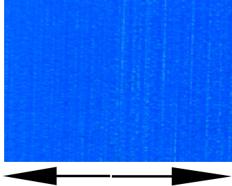 rimer application seen on right of image due to uneven wet-out of ink