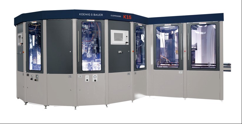 Image of Koenig & Bauer Kammann  K15 container print system