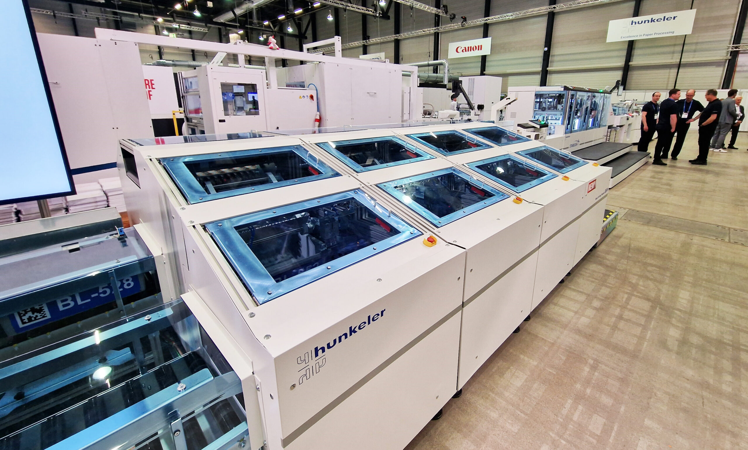 Image of Starbook sorting module on the Hunkeler Innovationdays show floor