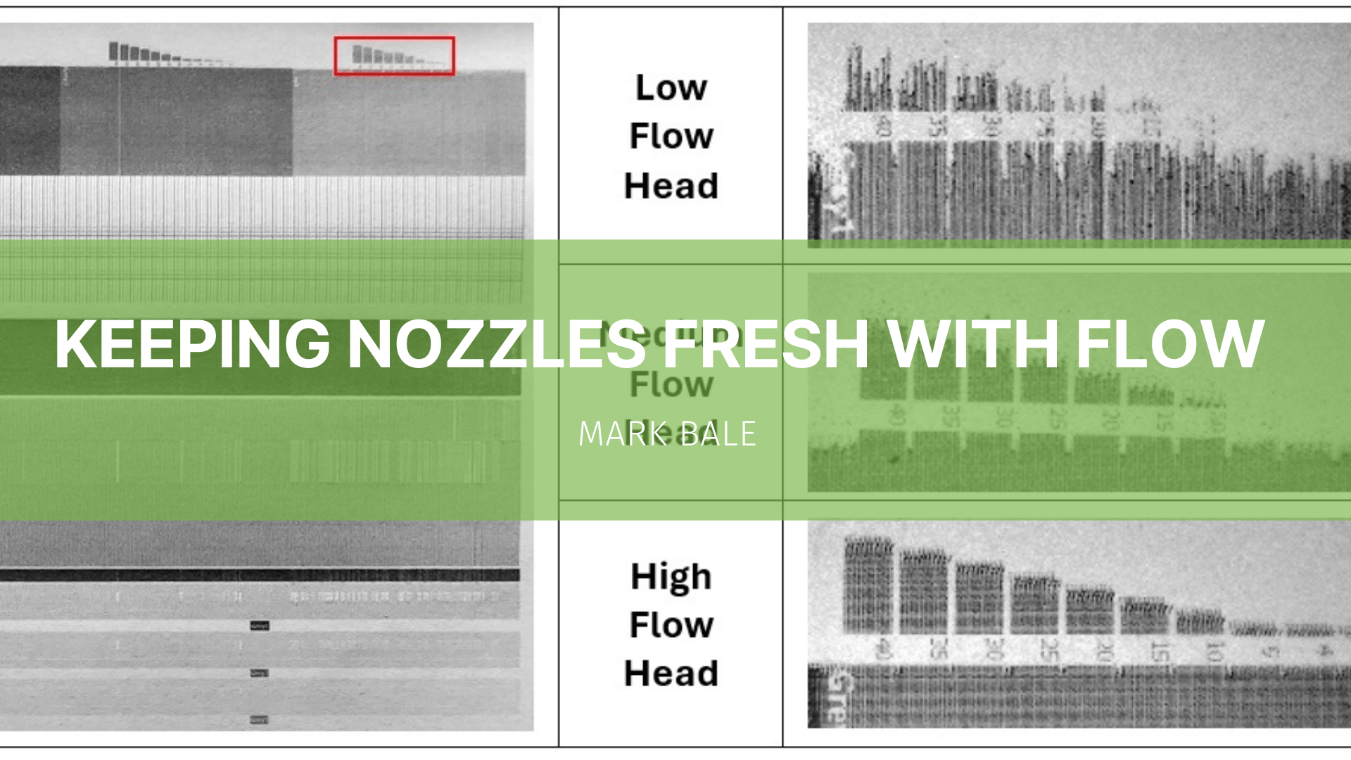 Keeping Nozzles Fresh with Flow