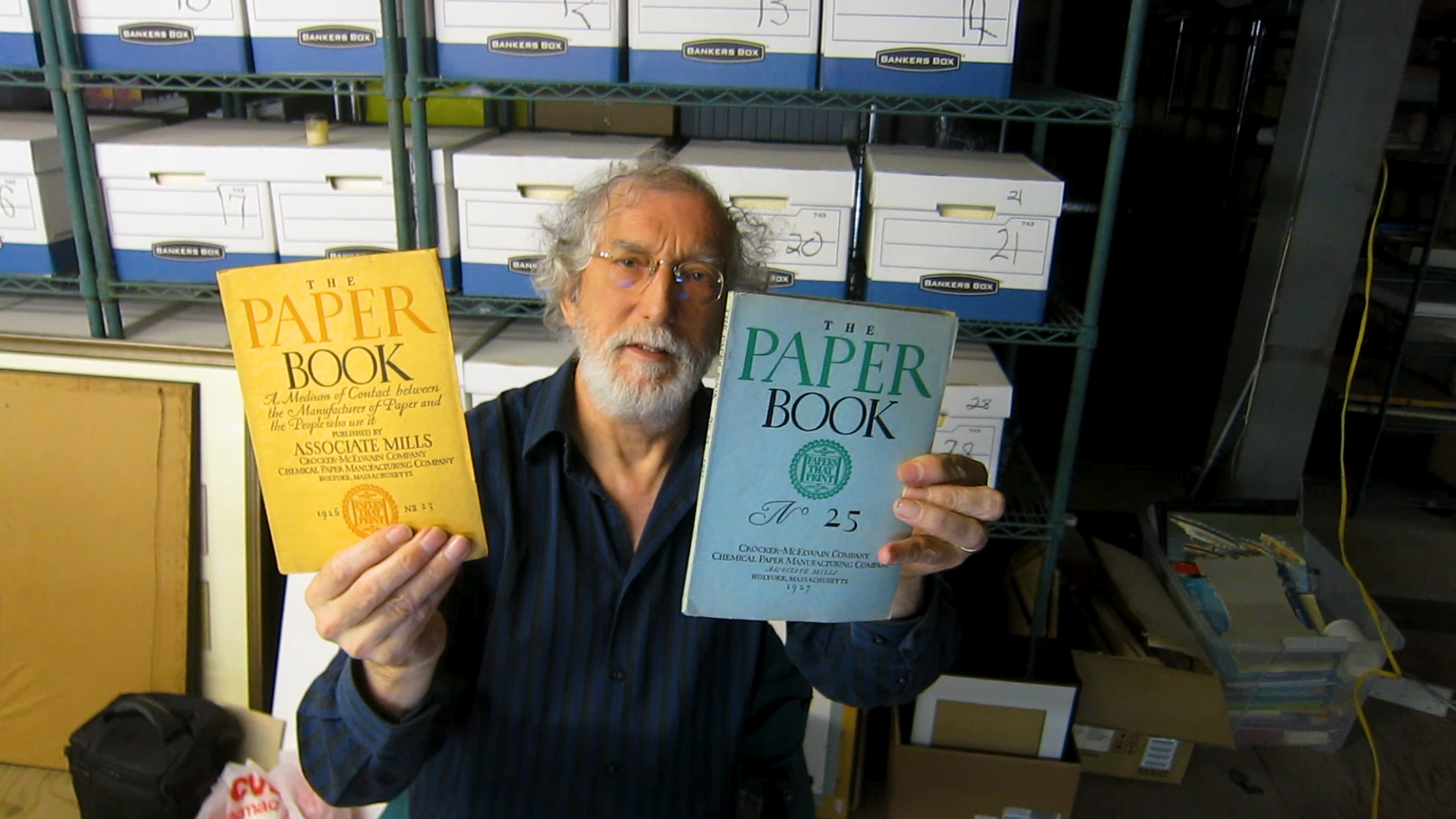 Video preview: Frank Interviews Type and Print Historian Paul Shaw