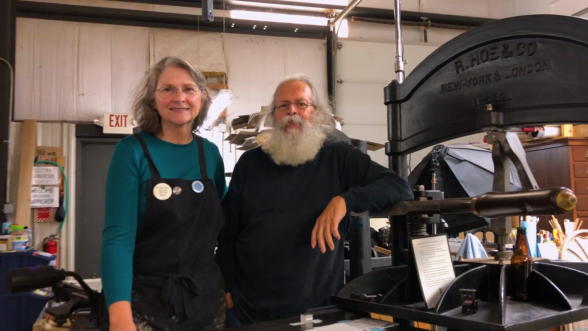 Video preview: Frank Visits Lead Graffiti, a Cutting-Edge Letterpress Shop
