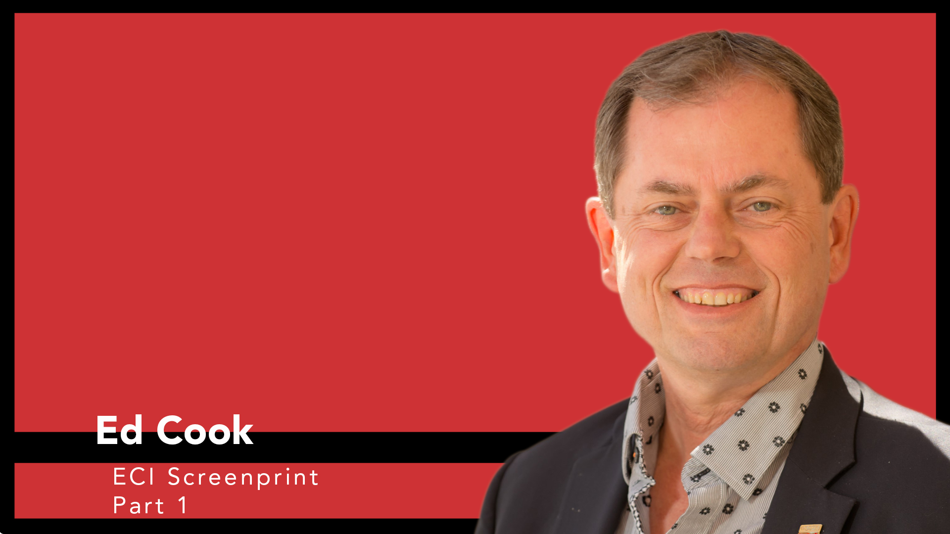 The Target Report Interview: Ed Cook of ECI Screenprint (Part 1)