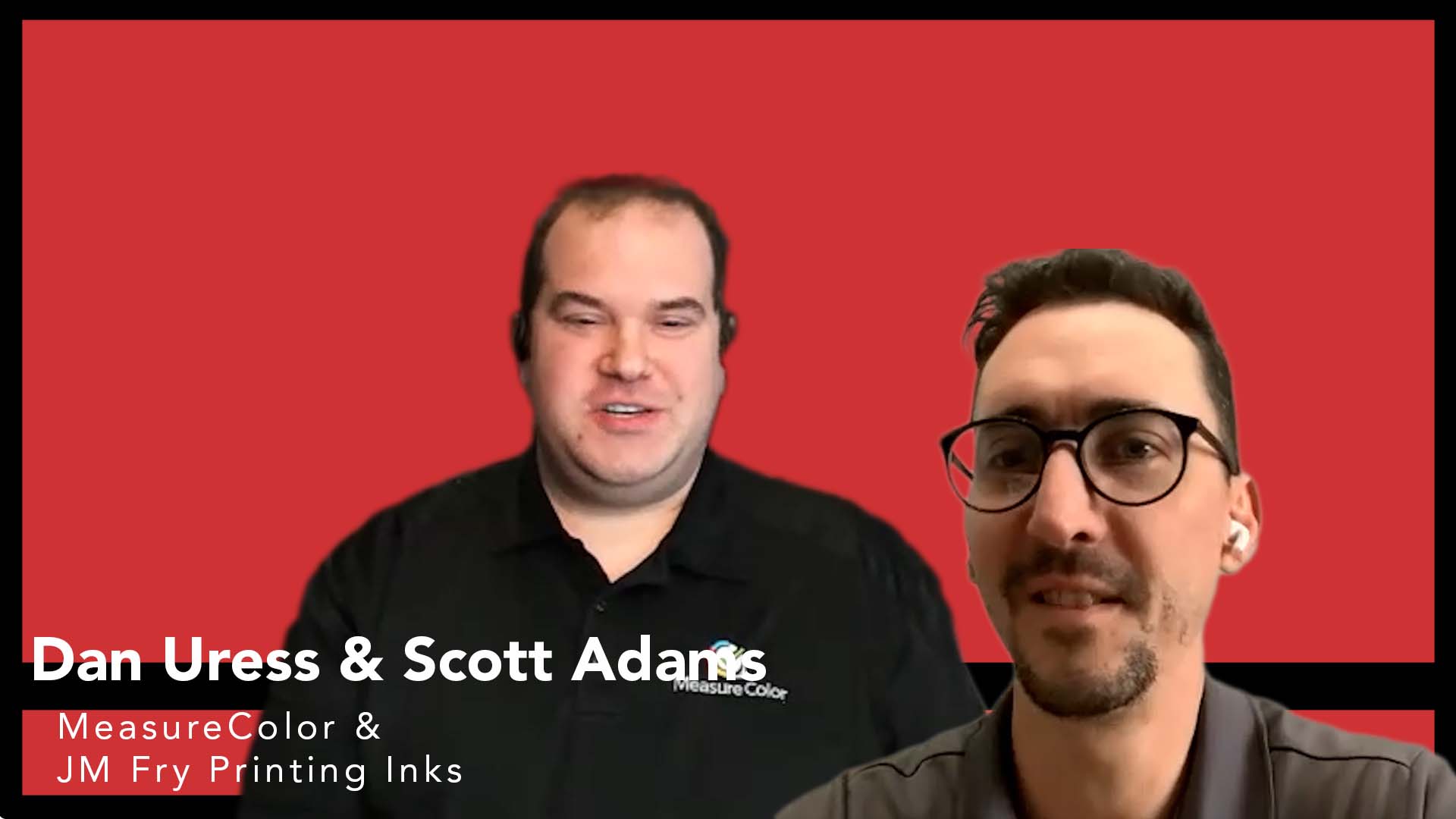 Dan Uress and Scott Adams Geek Out Over Mobile Color Solutions