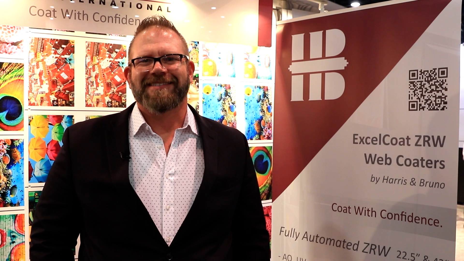 Video preview: Product Strategy: Chris Hogge on Harris & Bruno's Coating Solutions for Continuous Feed Inkjet