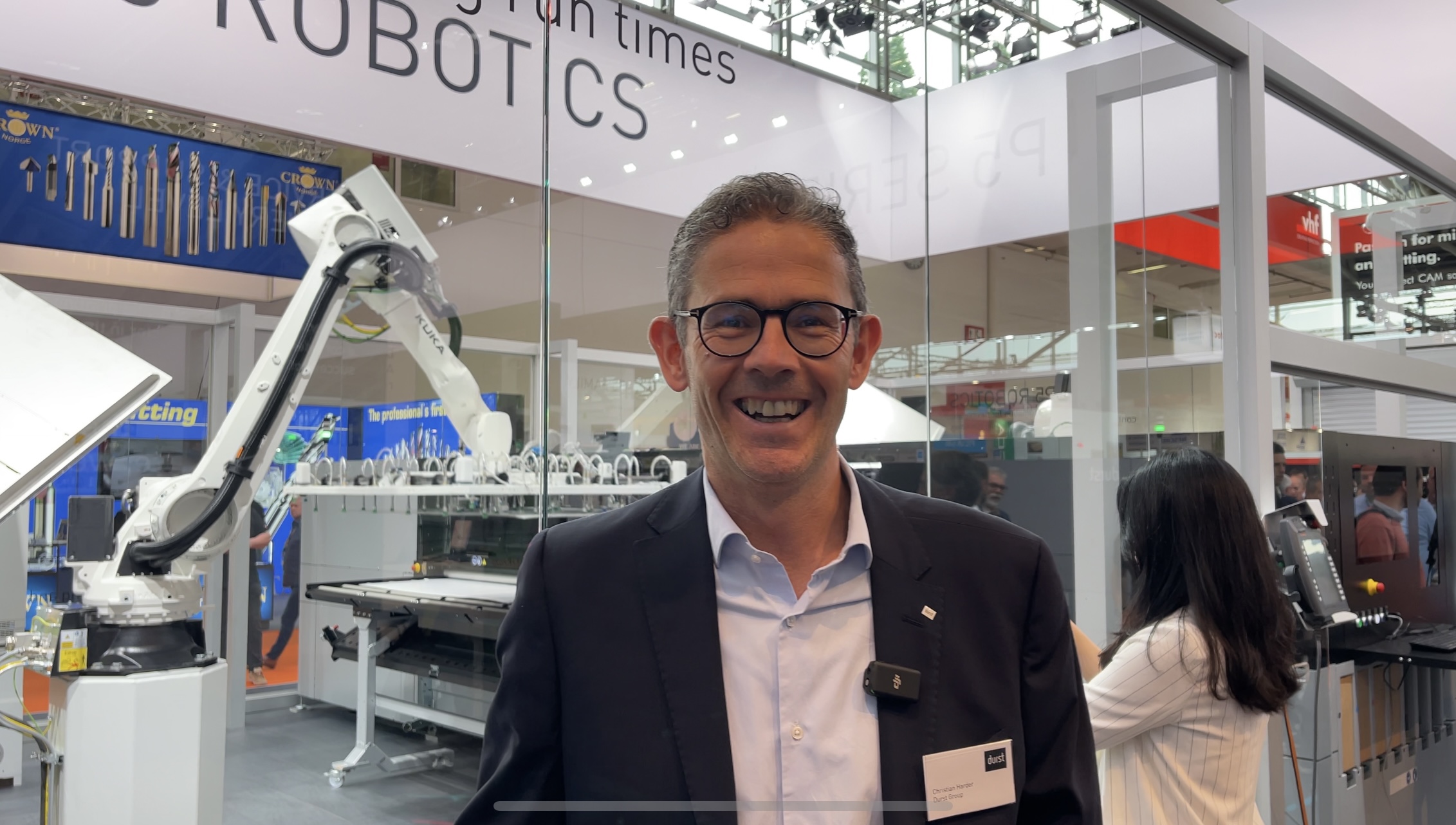 Durst’s Christian Harder Talks Automation Strategy at FESPA 2023
