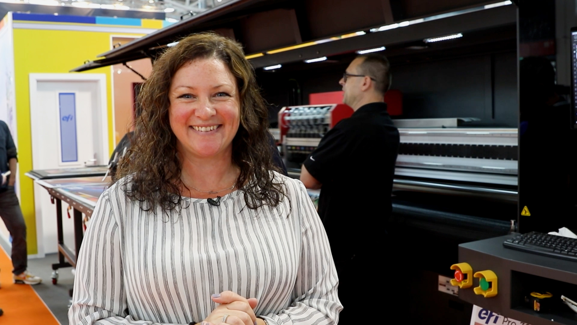 Video preview: EFI's Tiffany Bisson on the EFI Pro 30h Wide Format LED Printer