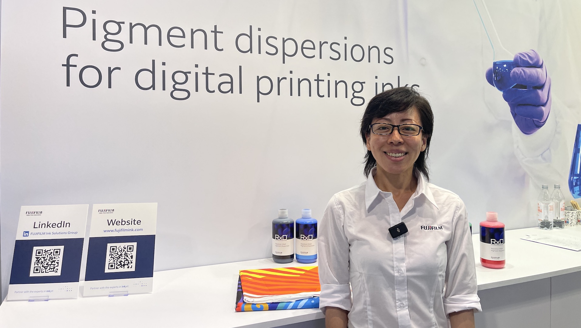Product Strategy: FUJIFILM Ink Solutions Group at ITMA 2023