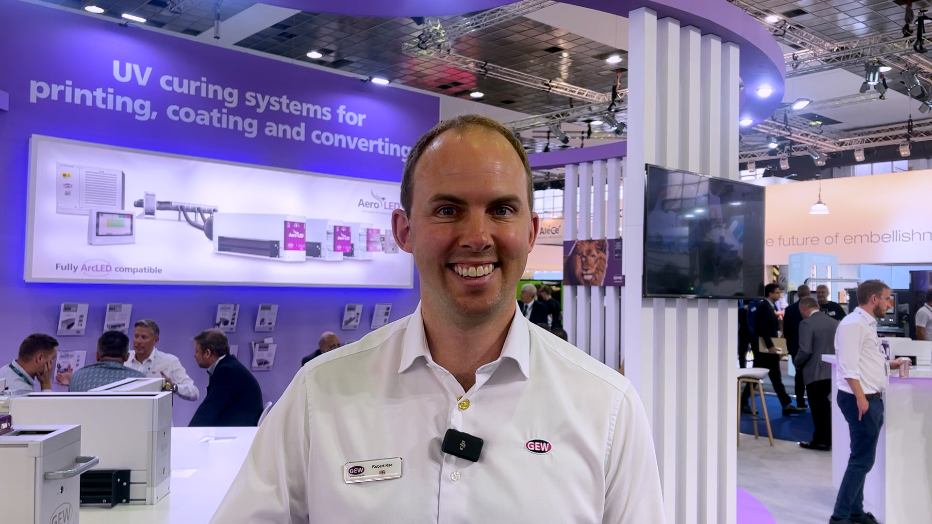 Video preview: GEW's Approach to UV Curing Systems for Label Converting