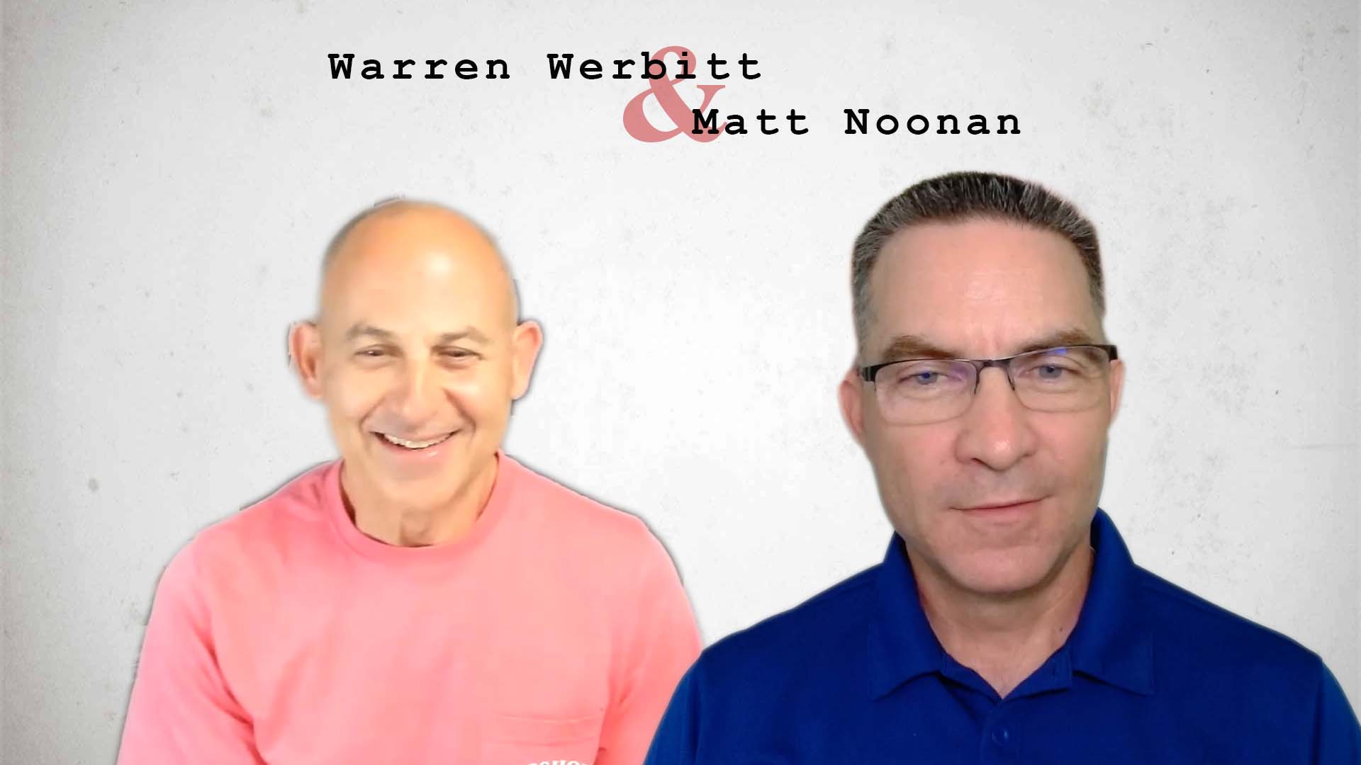 Video preview: Warren Werbitt Goes Printer to Printer with Matthew Noonan