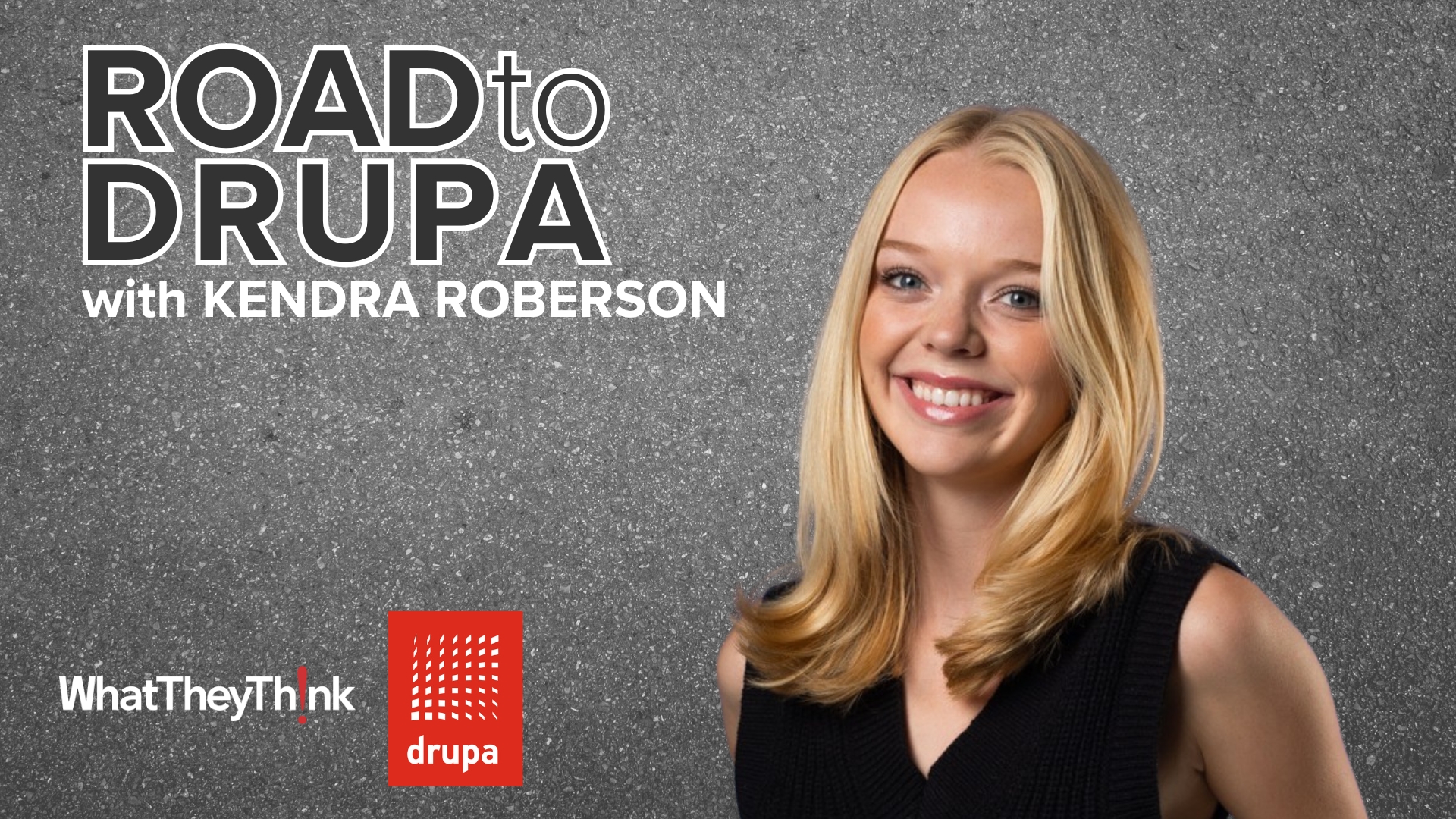 Video preview: Road to drupa: CalPoly Student Kendra Roberson Looks Forward to drupa 2024