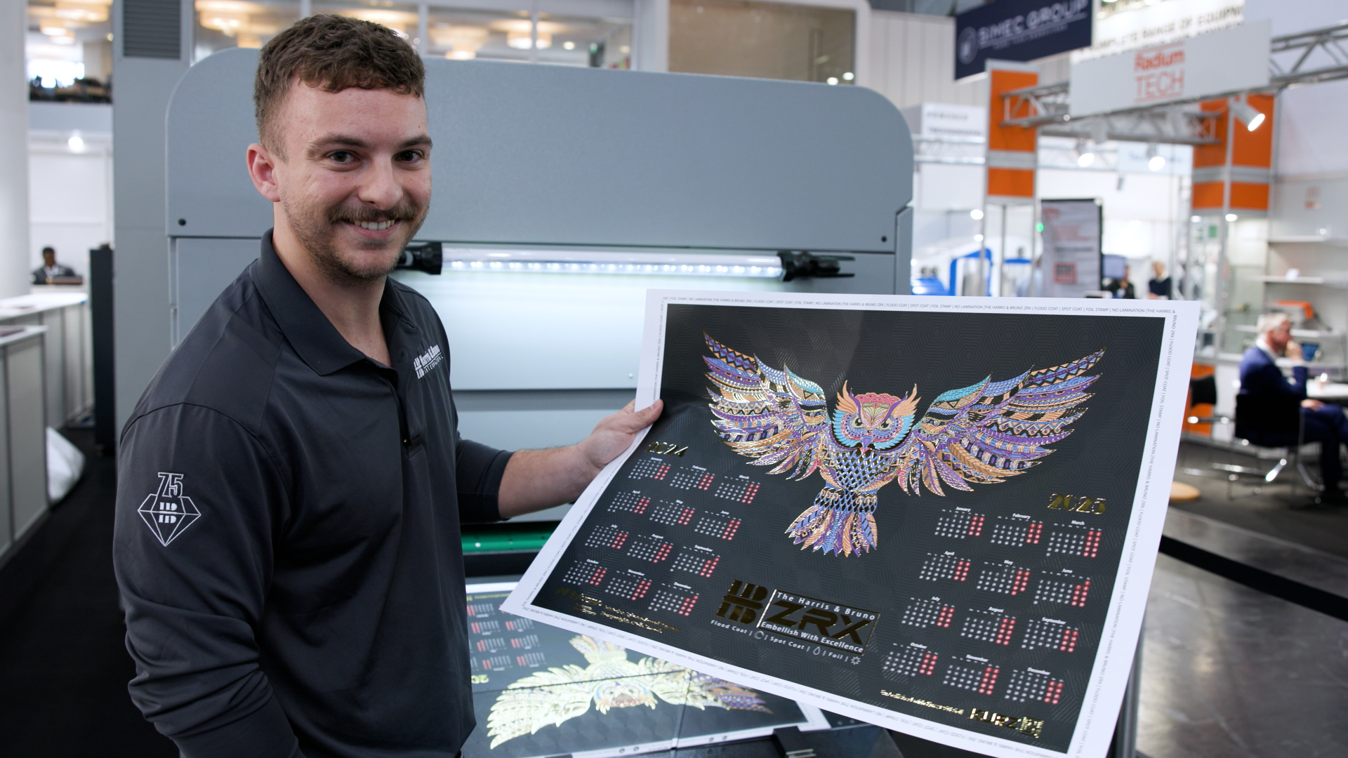 Video preview: Product Showcase: Harris & Bruno ZRX Digital Embellishment System
