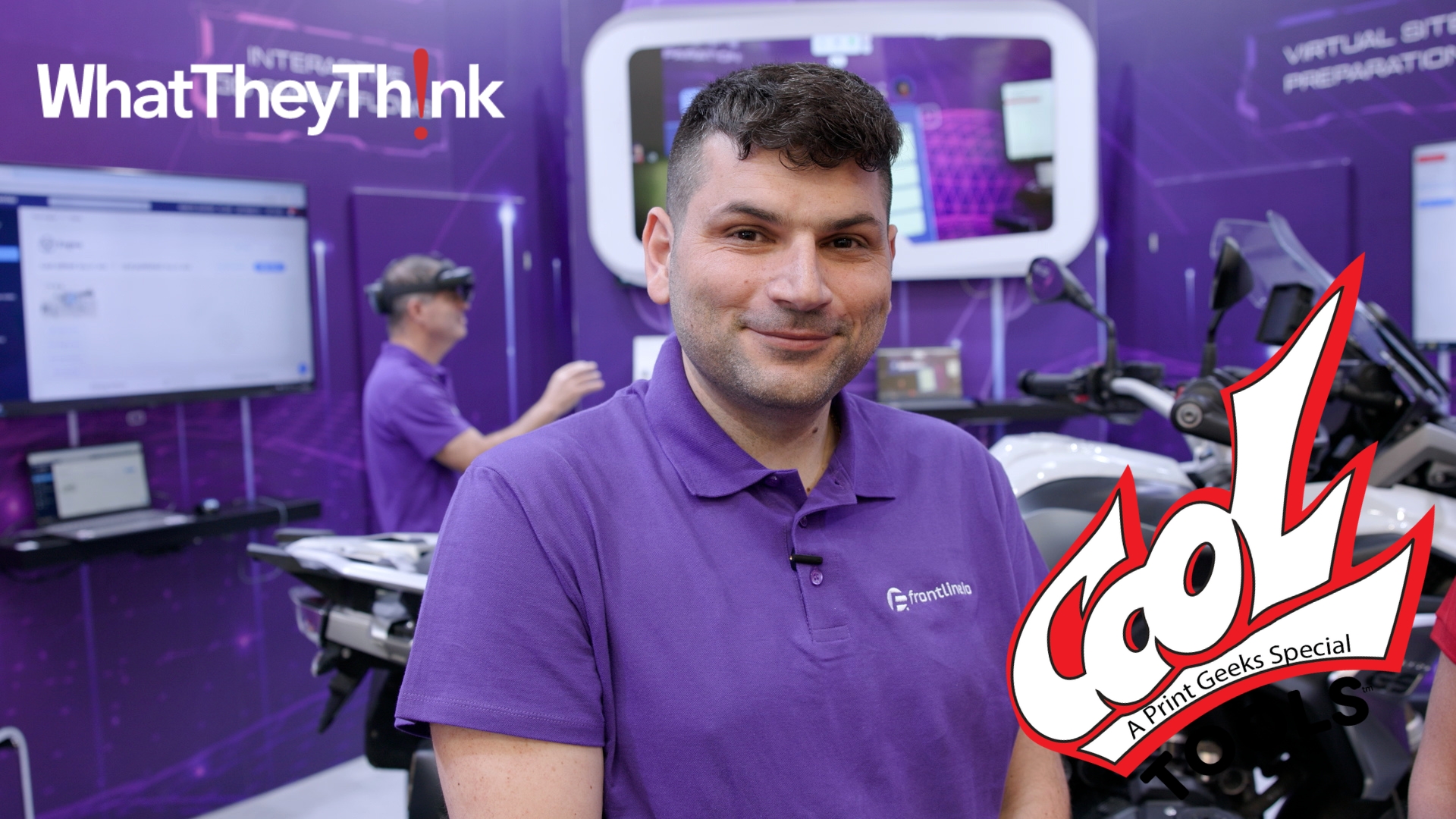 Video preview: Cool Tools at drupa: Frontline.io