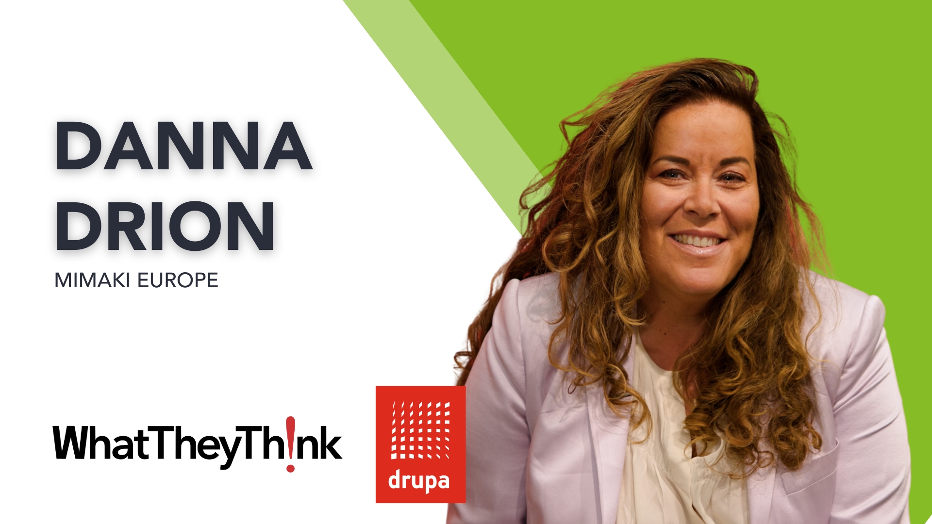 Video preview: Promoting Diversity and Sustainability in the Industry: A Conversation with Danna Drion