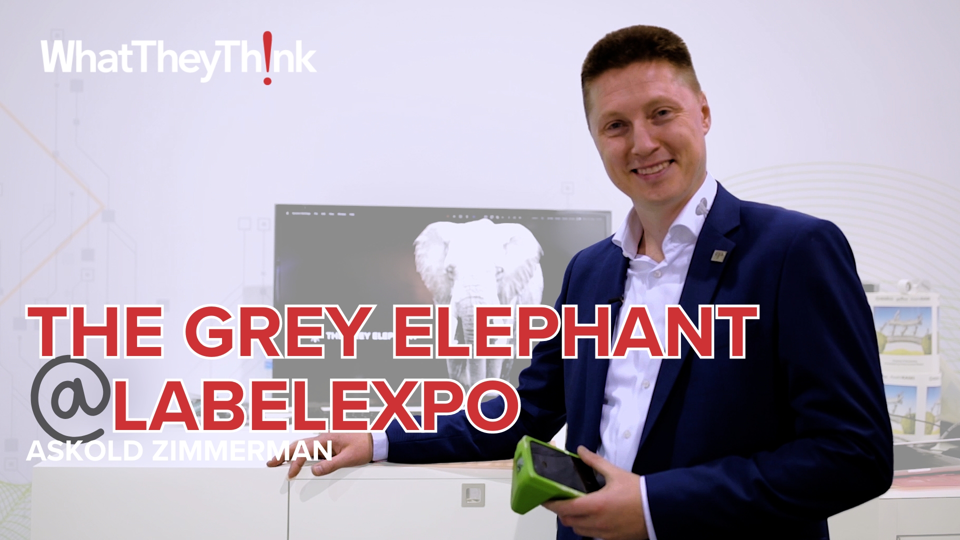 Video preview: Product Showcase: The Grey Elephant at LabelExpo