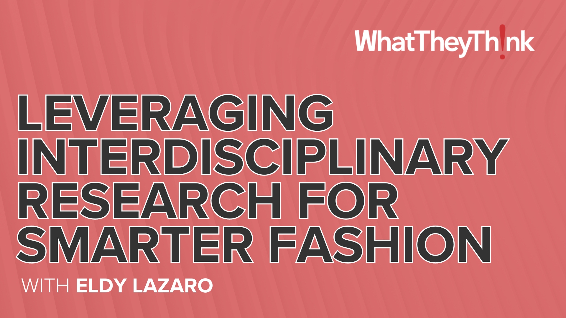 Video preview: Leveraging Interdisciplinary Research for Smarter Fashion